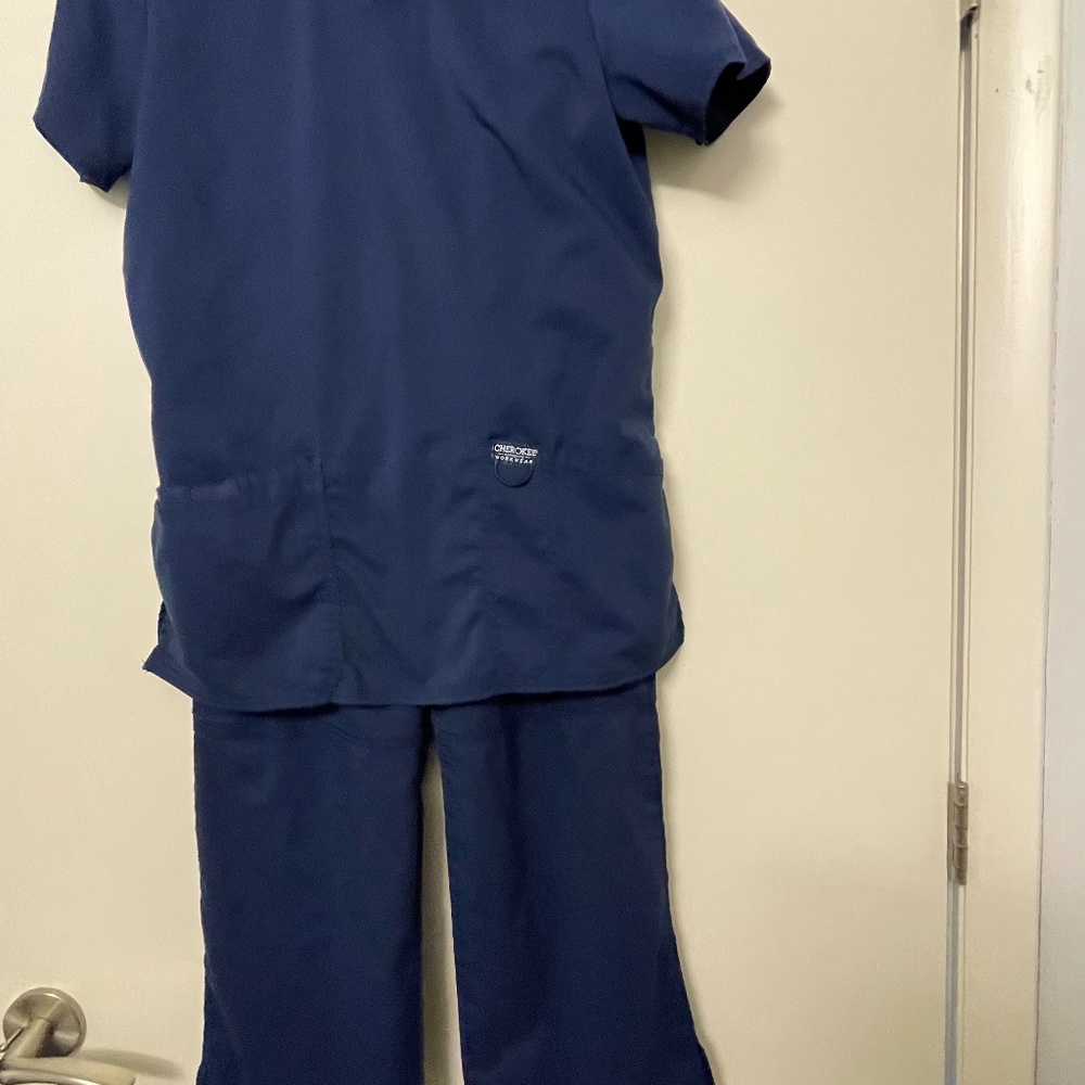 Navy Cherokee Scrub Set